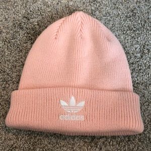 Pink Adidas Beanie